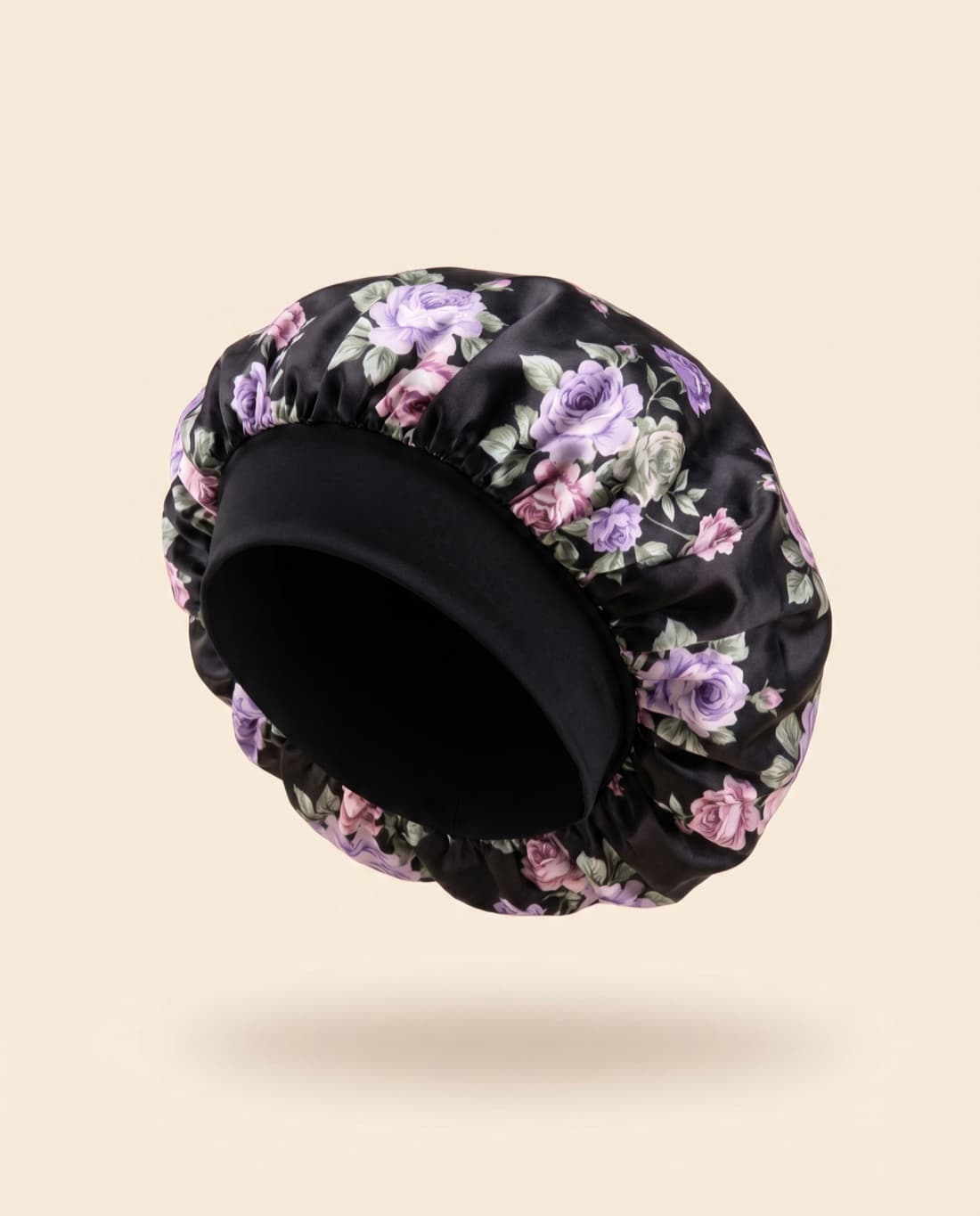 Black Floral bonnets